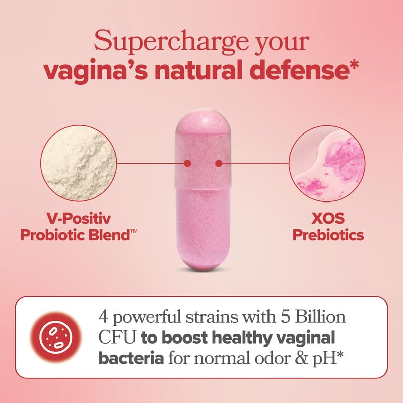 URO Vaginal Probiotic with Prebiotics & Lactobacillus Blend