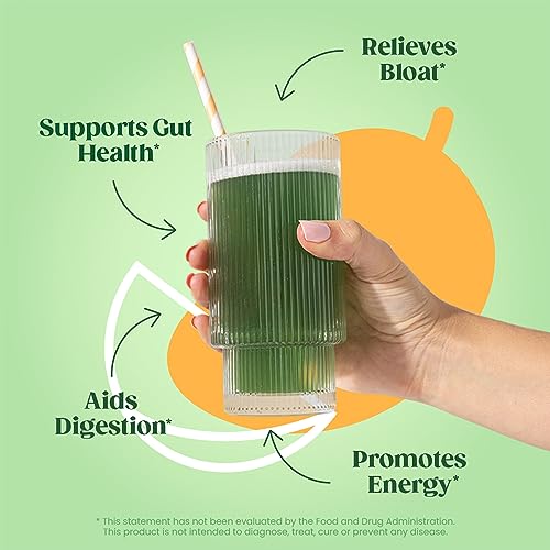 Bloom Nutrition Superfood Greens Powder with Probiotics, Enzymes