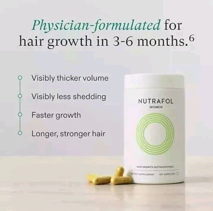 Nutrafol Women's Hair Growth Supplements, Ages 18-44, Clinically Proven