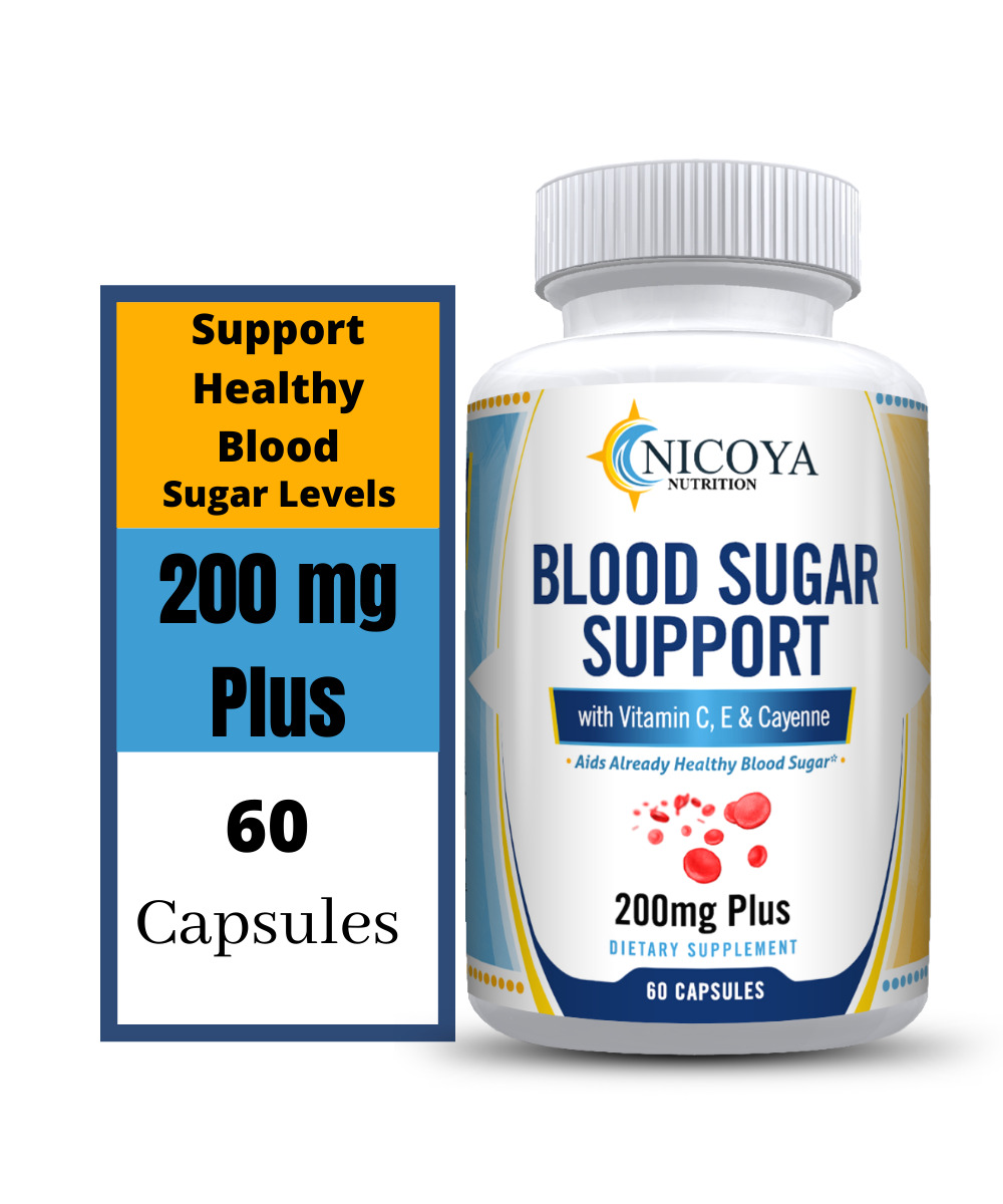 Natural Blood Sugar Support Supplement for Glucose Control