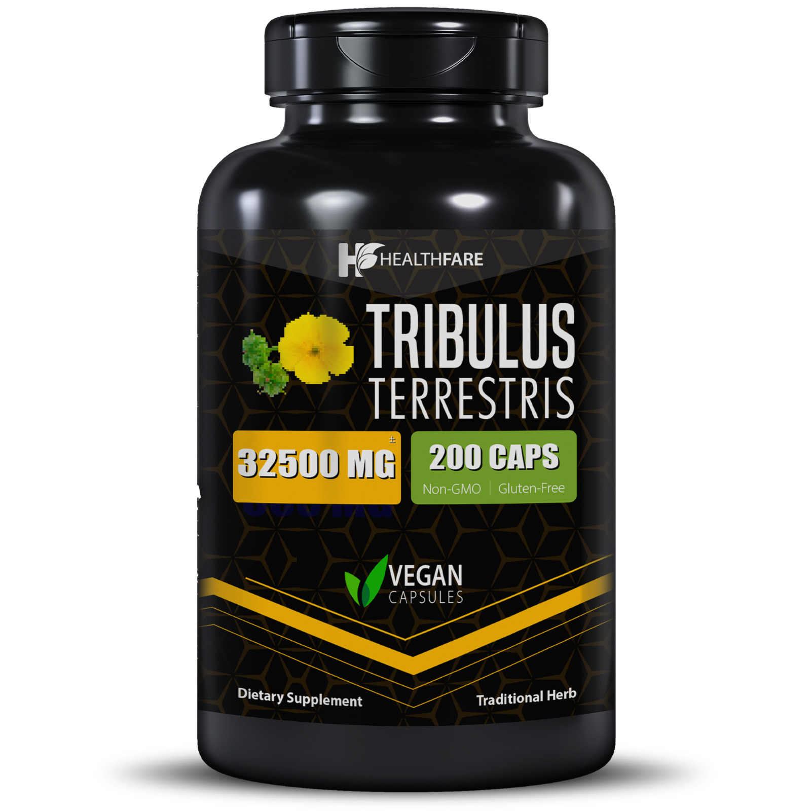 Tribulus Terrestris 32,500mg Capsules - High Potency Herbal