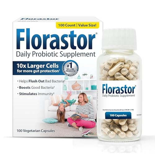 Florastor Probiotics for Digestive and Immune Health