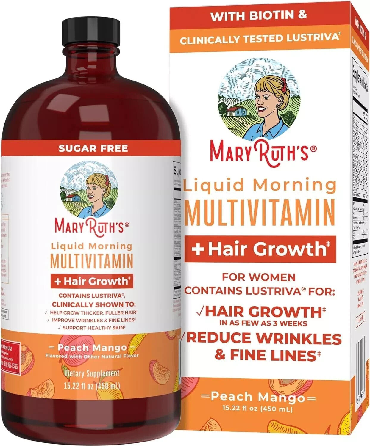 MaryRuth's Women's Multivitamin with Hair Growth Supplements