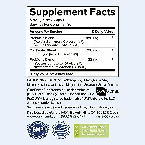 Gundry MD® Bio Complete 3 - Optimal Gut Health