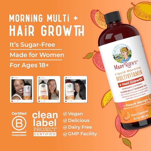 MaryRuth's Liquid Multivitamin + Lustriva® Hair Growth Vitamins