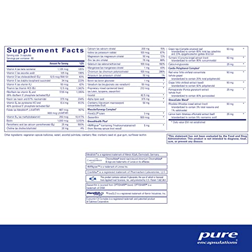 Pure Encapsulations Women's Multivitamin for Health