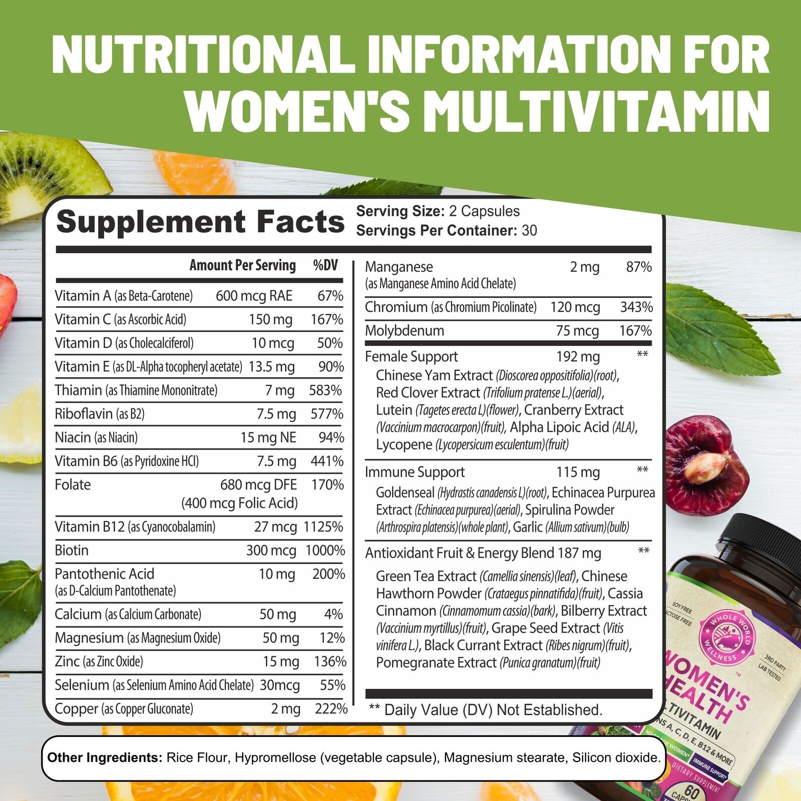 Multivitamin for Women's Health