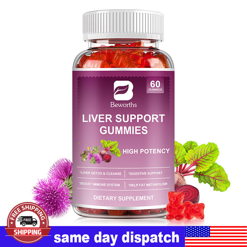 Milk Thistle Liver Detox Gummies -Immune Support-