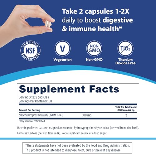 Florastor Probiotics for Digestive and Immune Health