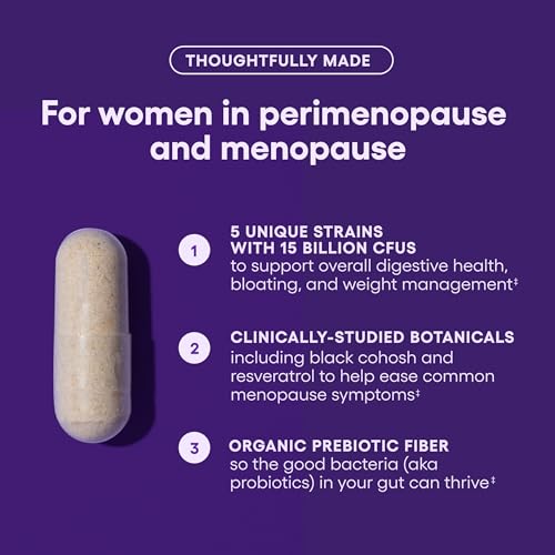 Menopause Probiotic for Women - Hormone Balance & Health