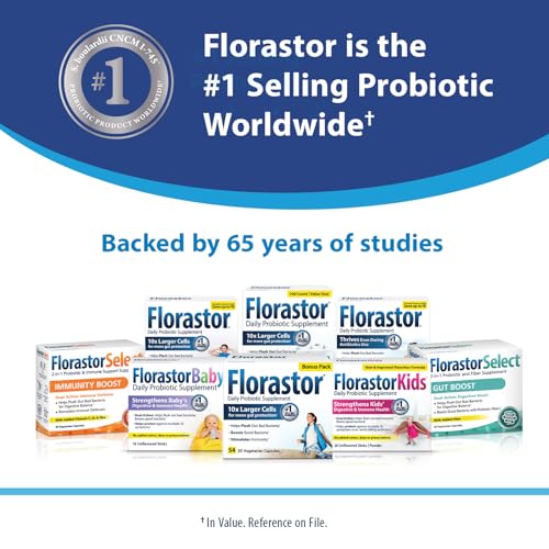 Florastor Probiotics for Digestive and Immune Health