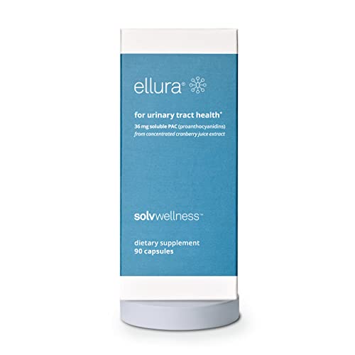 ellura Solv Wellness Cranberry Supplement: UTI Prevention, 36mg PAC