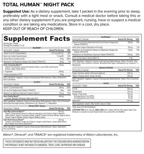 ONNIT Total Human Day & Night Vitamin Packs