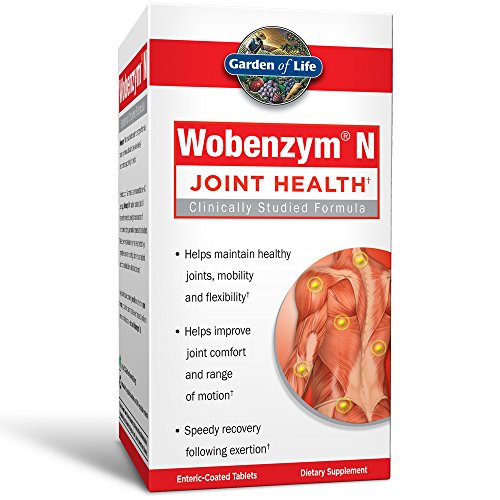 Garden of Life Wobenzym N Joint Supplement, 400 Tablets