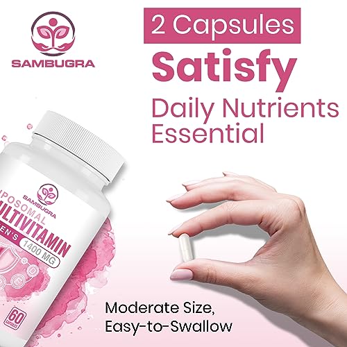 Women's Daily Liposomal Multivitamin 1400MG - Immune & Skin Support