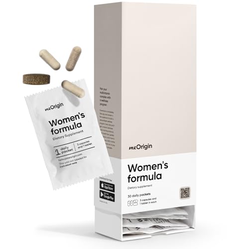 meOrigin Women's Full-Spectrum Multivitamin - 106 Nutrients - 30 Day Supply