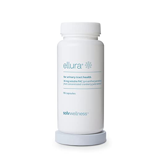 ellura Solv Wellness Cranberry Supplement: UTI Prevention, 36mg PAC