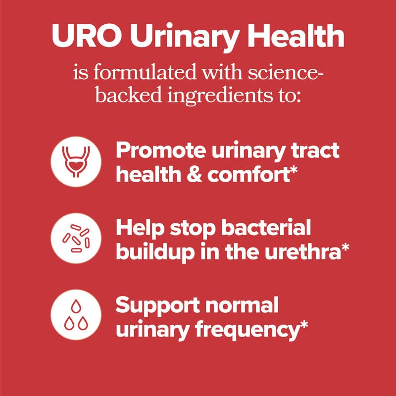 Urinary Tract Health Supplement for Women, 60 Count