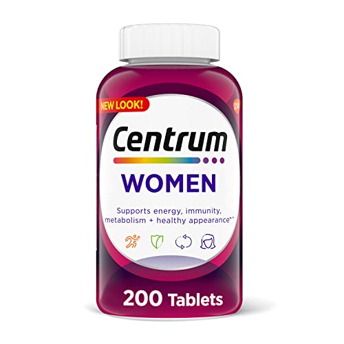 Centrum Women's Multivitamin Tablet with Iron and Antioxidants