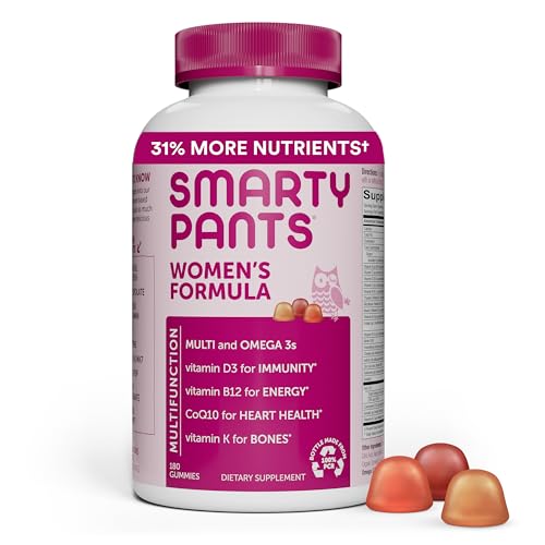 SmartyPants Women's Multivitamin Gummies: Omega 3 & More