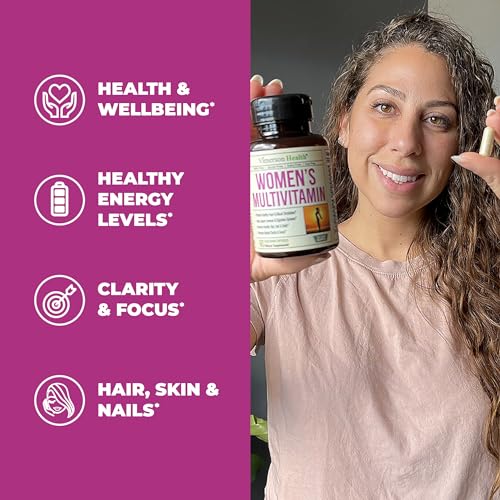 Women's Multivitamin Capsules for Energy and Radiant Beauty