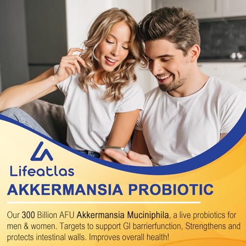 300 Billion AFU Akkermansia Muciniphila Probiotics - 240 Capsules