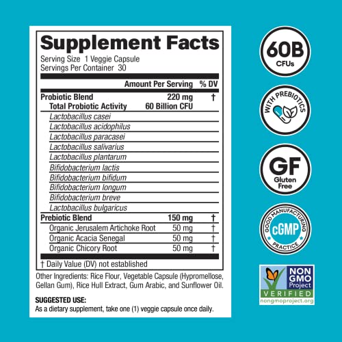 Physician's Choice Probiotics - 60 Billion CFU - Digestive