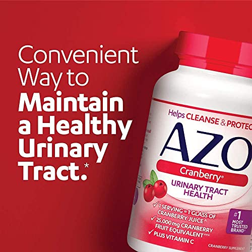 AZO Cranberry Urinary Health Supplement, 100 Softgels