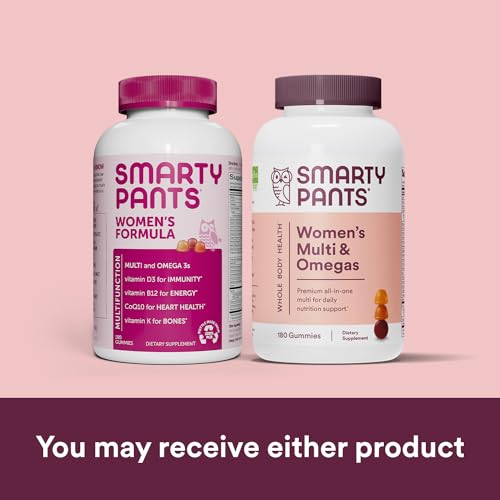 SmartyPants Women's Multivitamin Gummies: Omega 3 & More
