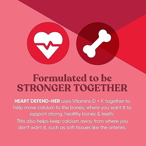 Heart Defend-Her: Women's Heart Health Supplements with 3-in-1 Blend