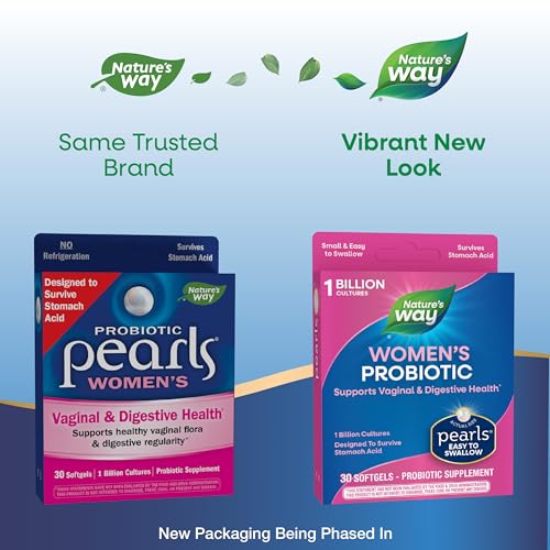 Women's Probiotic Pearls, Supports Vaginal & Digestive Health