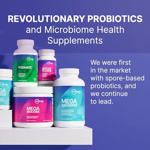 MegaSporeBiotic Probiotic for Digestive Health - 180 Capsules