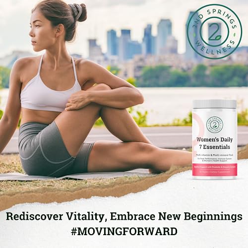 Women's Daily Multivitamin Pack with 7 Essentials & Probiotics