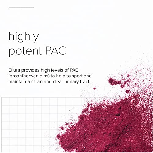 ellura Solv Wellness Cranberry Supplement: UTI Prevention, 36mg PAC