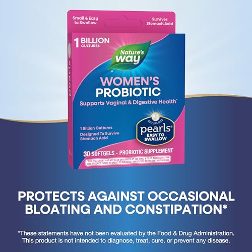 Women's Probiotic Pearls, Supports Vaginal & Digestive Health
