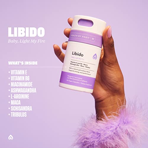 Libido Blend - Natural Aphrodisiac with Maca, Ashwagandha (60 Caps)
