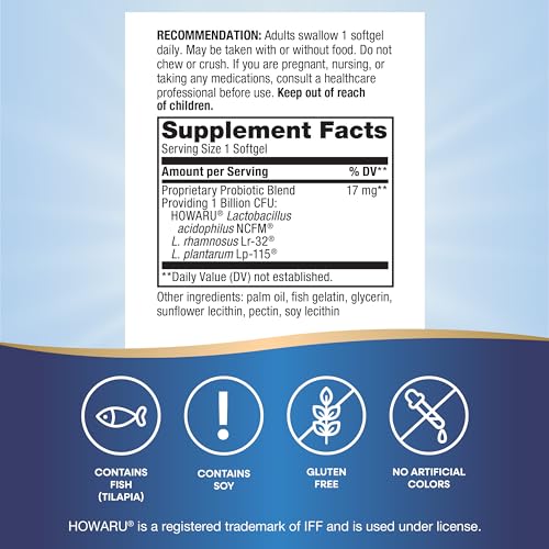 Women's Probiotic Pearls, Supports Vaginal & Digestive Health