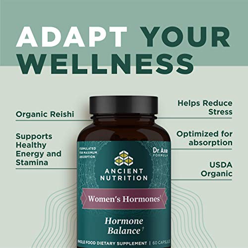 Ancient Nutrition Women's Hormones: Stress Relief, Energy Support
