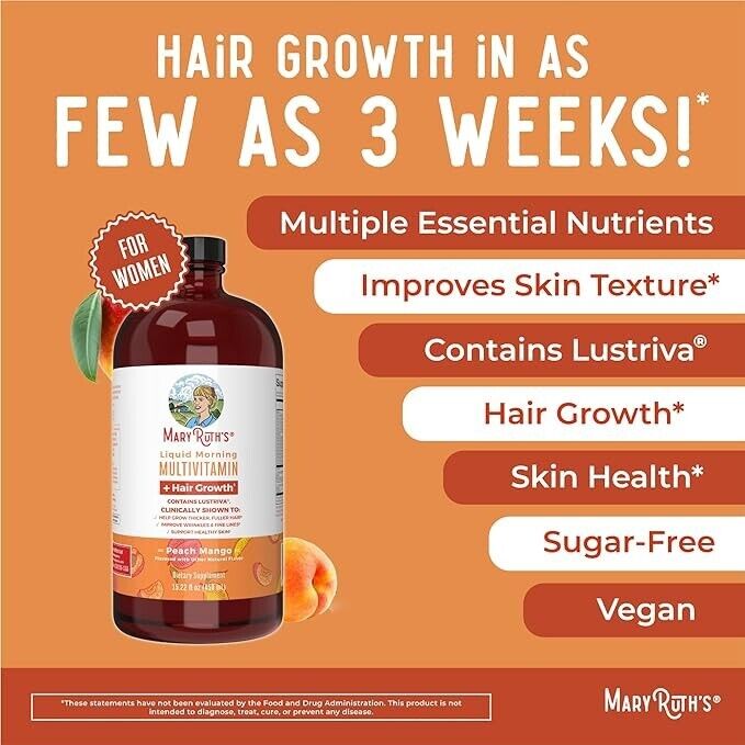 MaryRuth's Women's Multivitamin with Hair Growth Support