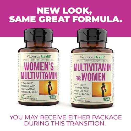Women's Multivitamin Capsules for Energy and Radiant Beauty