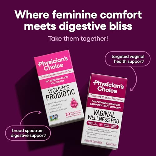 Physician's CHOICE Vaginal Probiotics with Licorice Root