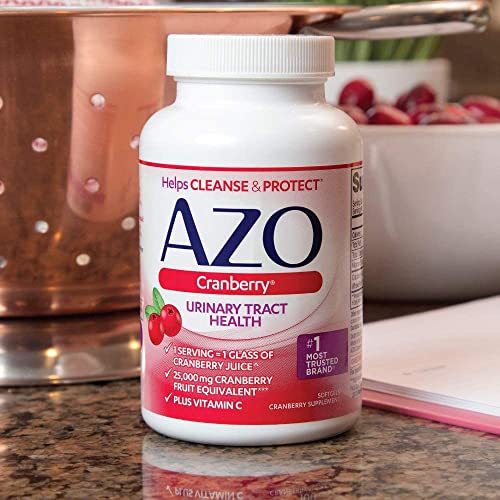AZO Cranberry Urinary Health Supplement, 100 Softgels