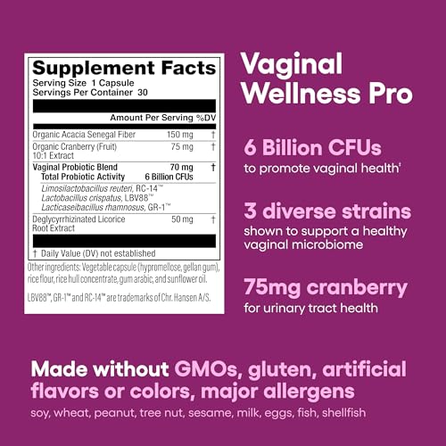 Physician's CHOICE Vaginal Probiotics with Licorice Root