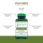 Organic Vitamin A Retinyl Palmitate 15000IU, 90 VCaps