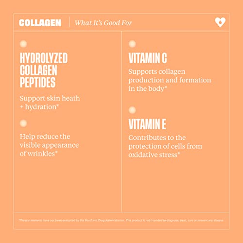 Collagen Supplement with Vitamin C & E, 2000mg