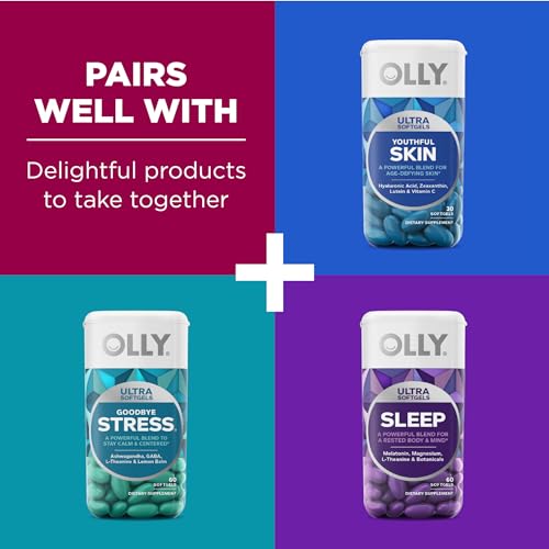 OLLY Ultra Women's Multi Softgels, Daily Multivitamin - 60 Count