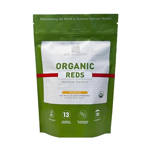 Dr. Amy Myers Organic Reds Superfood Powder 30 Servings