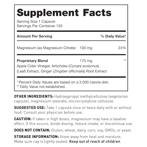 Amy Myers MD Colon Comfort Magnesium Citrate Supplement