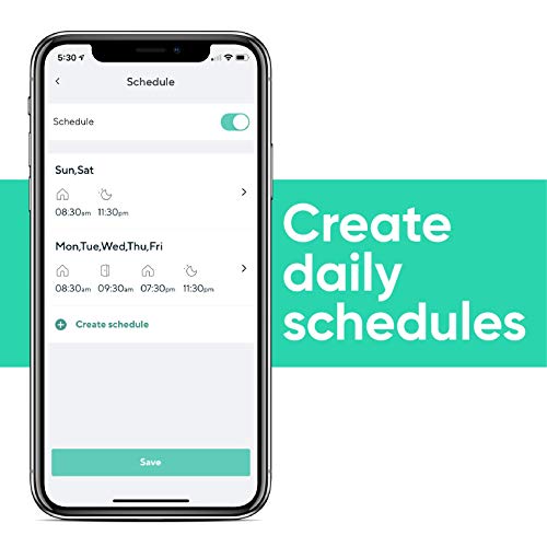 Wyze Wifi Thermostat with App Control, Black