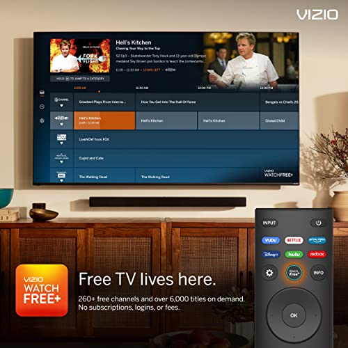Smart TV with AirPlay & Chromecast, Alexa Compatible